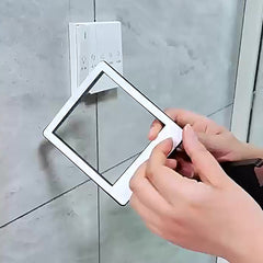 Non perforated socket storage rack