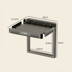 Non perforated socket storage rack