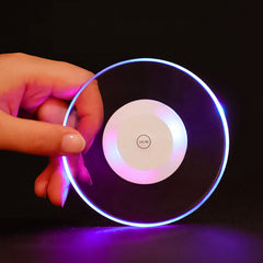 Cocktail coasters, bar cocktails, sparkling and colorful coasters
