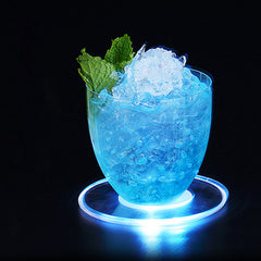 Cocktail coasters, bar cocktails, sparkling and colorful coasters